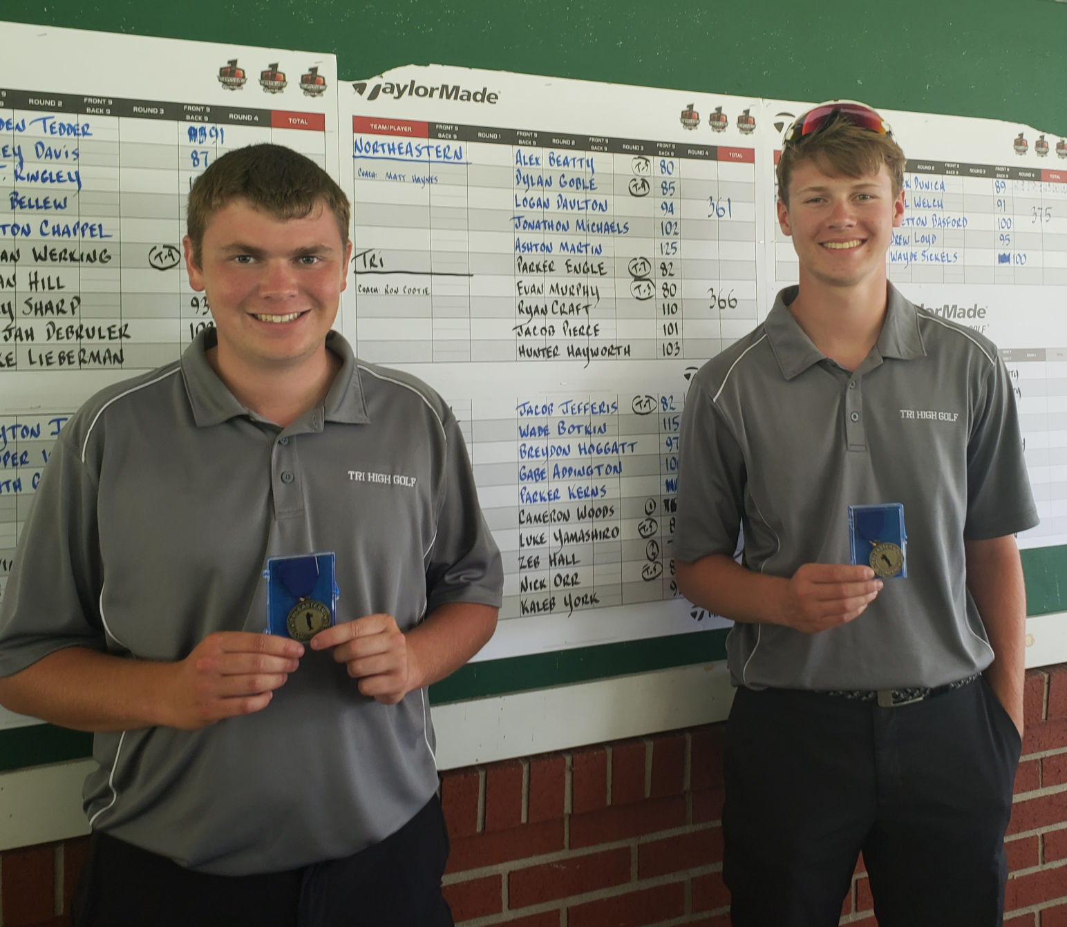 Titan golfers earn All-Tri-Eastern Conference honors